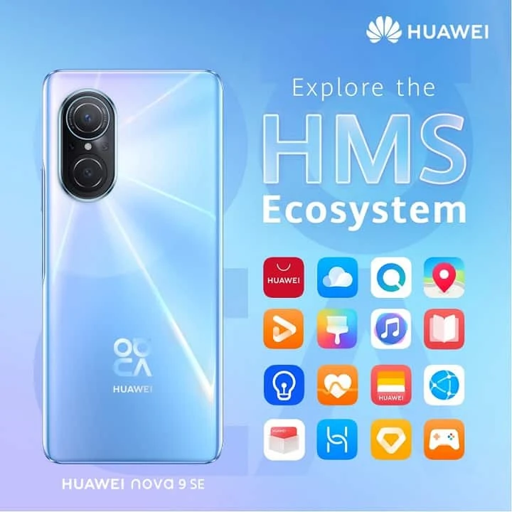 Explore the expanded AppGallery on the HUAWEI nova 9 SE