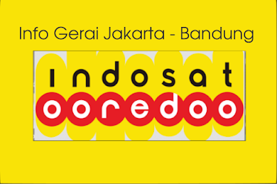 Gerai Indosat Jakarta dan Bandung