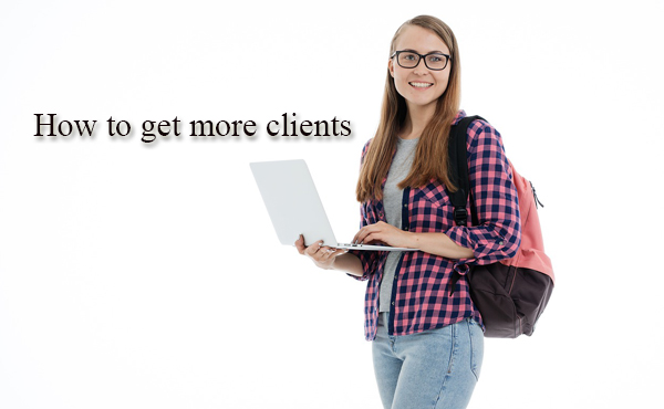 How to get clients