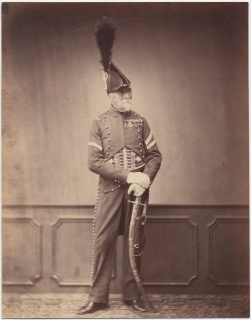 Мсье Дюпон Фурье 1-го гусарского полка. Автор фотографии: Библиотека Университета Брауна