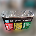 kapsul stainless 3 in 1 [Tempat sampah]