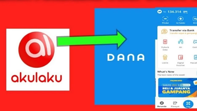 Top Up Dana Lewat Akulaku