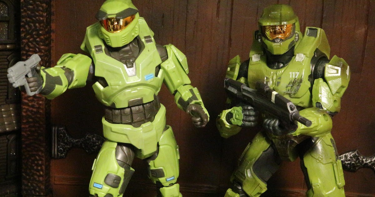 Jazwares MASTER CHIEF Halo 4 Spartan Collection Action Figure Review 