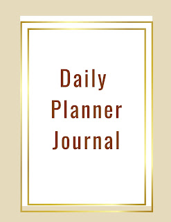 Daily Planner Journal - Printable Book