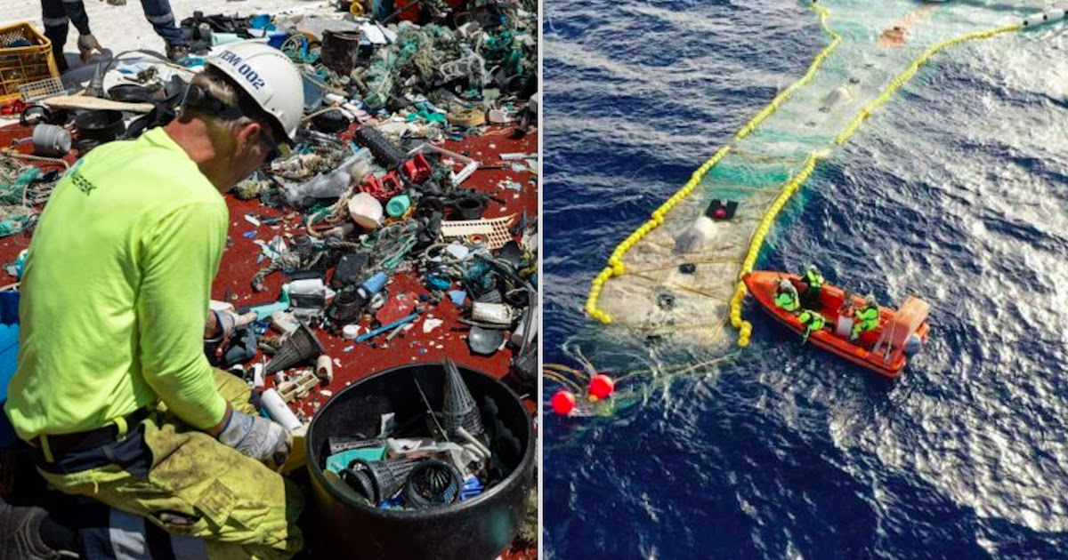 New Ocean Clean-Up System Could Remove Almost All Plastic Pollution From The Oceans Within 20 Years