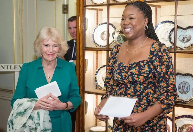 The Duchess of Cornwall hosted a reception at Clarence House to mark 50 years of the Refuge charity