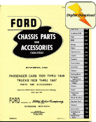 1928-48 Ford Car and Truck Master Parts and Accessories Catalogue