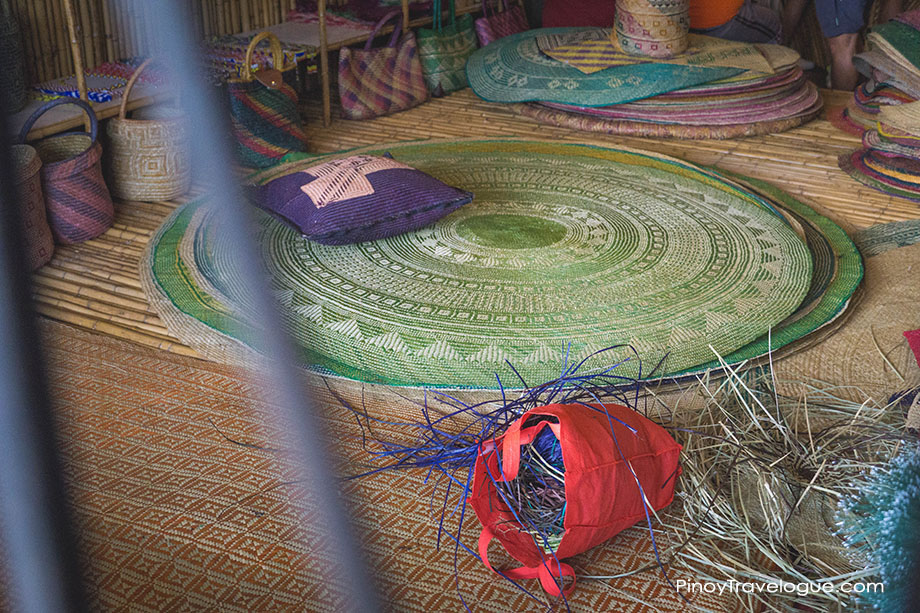 A large, circular mat by the Tagoloanens
