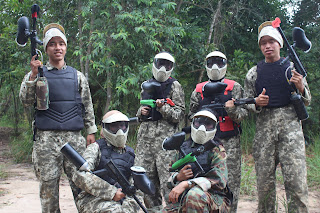 KEGIATAN FUN PAINTBALL UT BATAM - PAINTBALL COMPETITION UNIVERSITAS TERBUKA BATAM