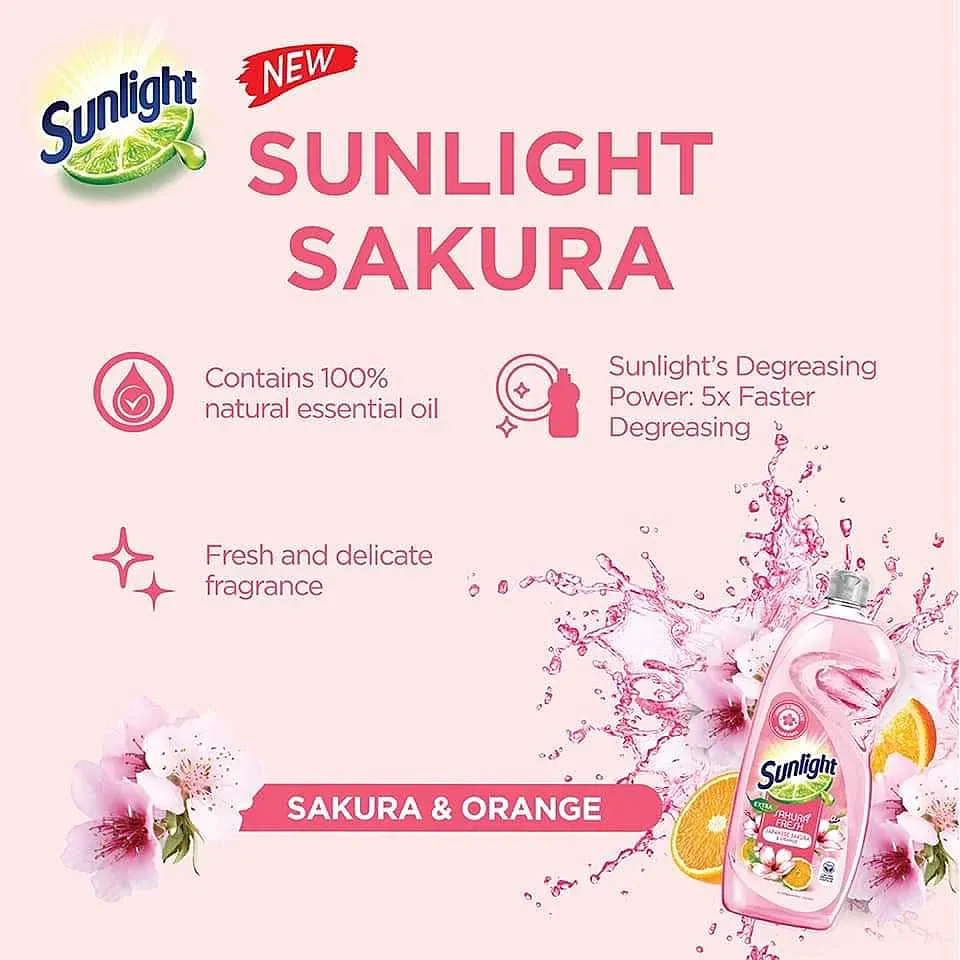 Sunlight Dishwasher Sakura & Orange