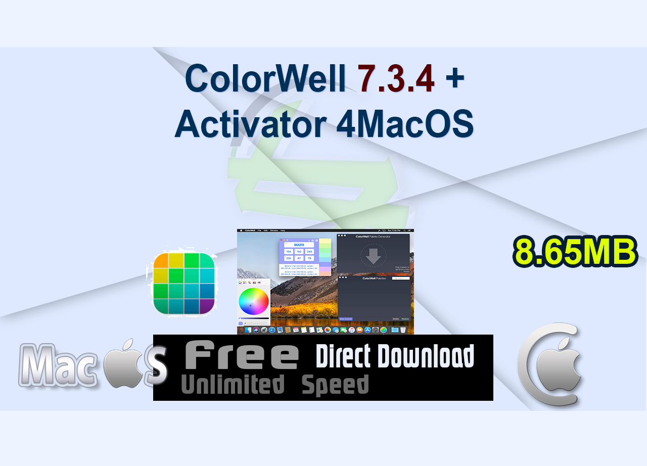 ColorWell 7.3.4 + Activator 4MacOS