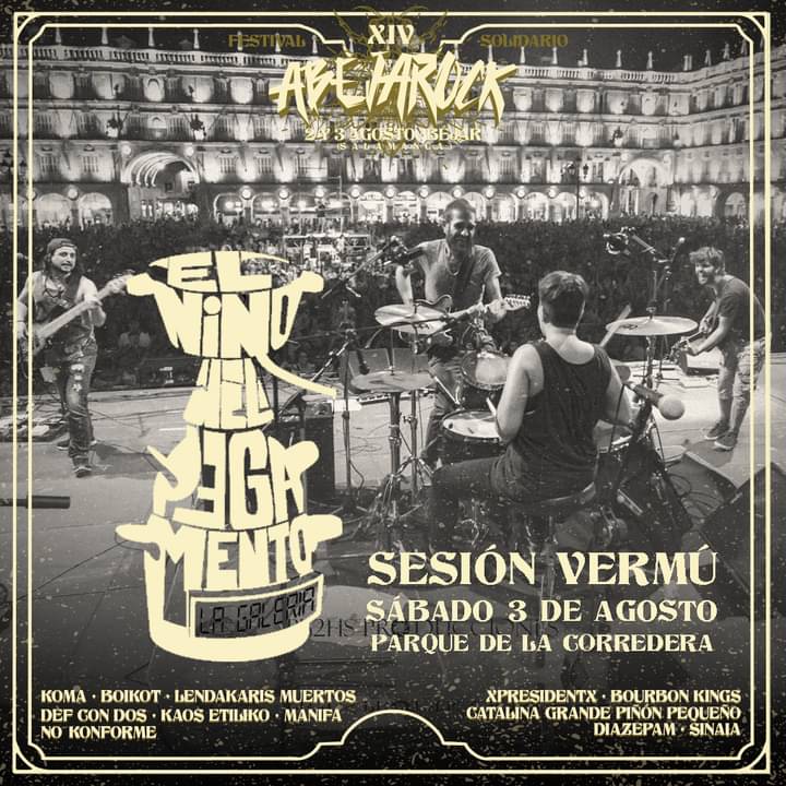 Abejarock - El niño del pegamento