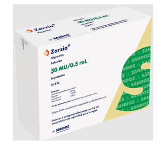 Zarzio 30 MU/0.5 ml دواء