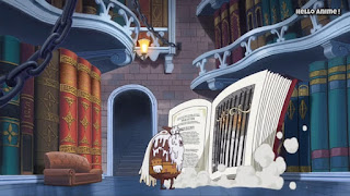 ワンピースアニメ WCI編 818話 囚人図書室 | ONE PIECE ホールケーキアイランド編