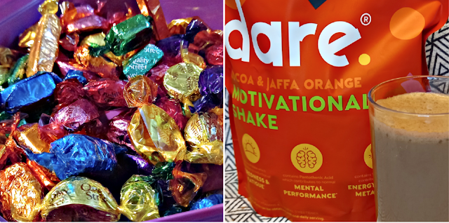 Quality Street and dare shake