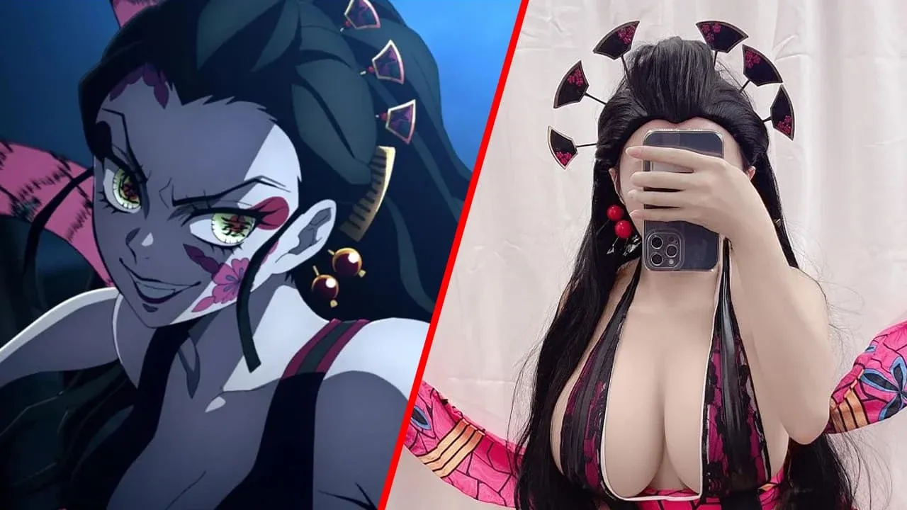 Kimetsu no Yaiba: Cosplay Sensual de Daki Chama a Atenção dos Otakus