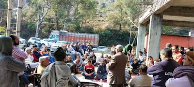 Affected People Of Shimla Matour Fourlane Himachal