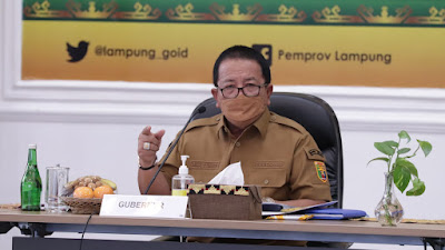 Gubernur Arinal Djunaidi Bersama Polda Lampung Tetapkan 4 Langkah Strategis Tanggulangi Covid-19