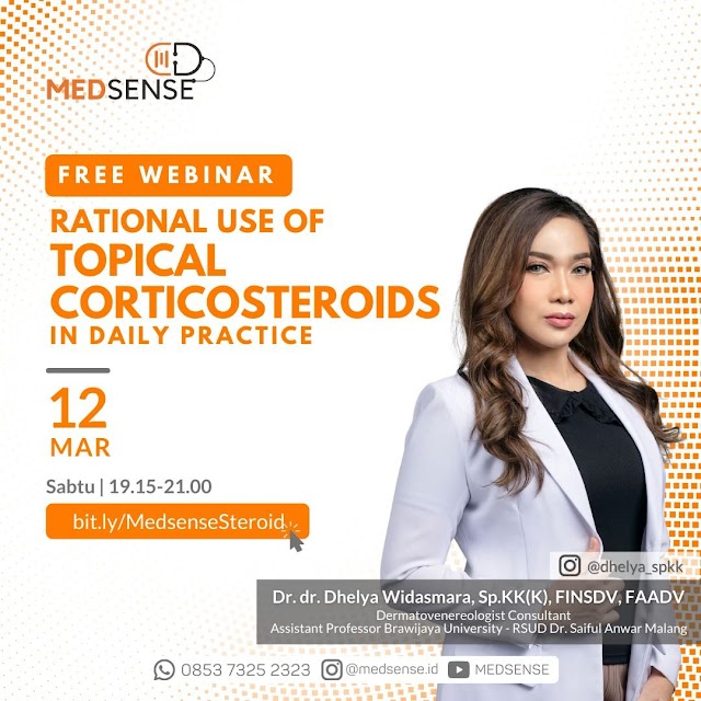 (Free Webinar) Rational Use of Tropical Corticosteroids in Daily Practice