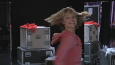 Quinn looking happy in dance class