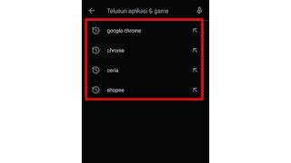 Cara Menghapus Pencarian di Play Store versi baru