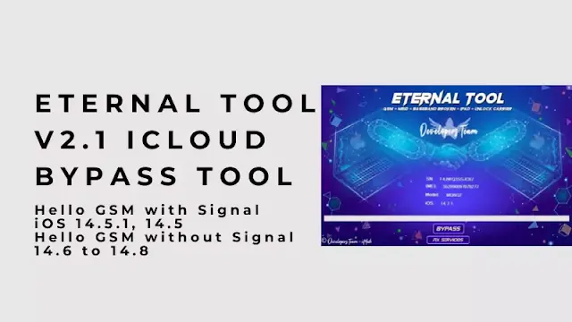 Eternal Tool V2.1 iCloud Bypass Tool