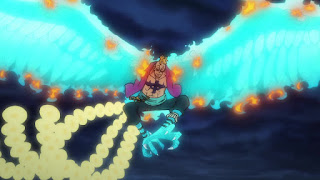 ワンピースアニメ 988話 ワノ国編 白ひげ海賊団隊長 不死鳥マルコ ONE PIECE MARCO