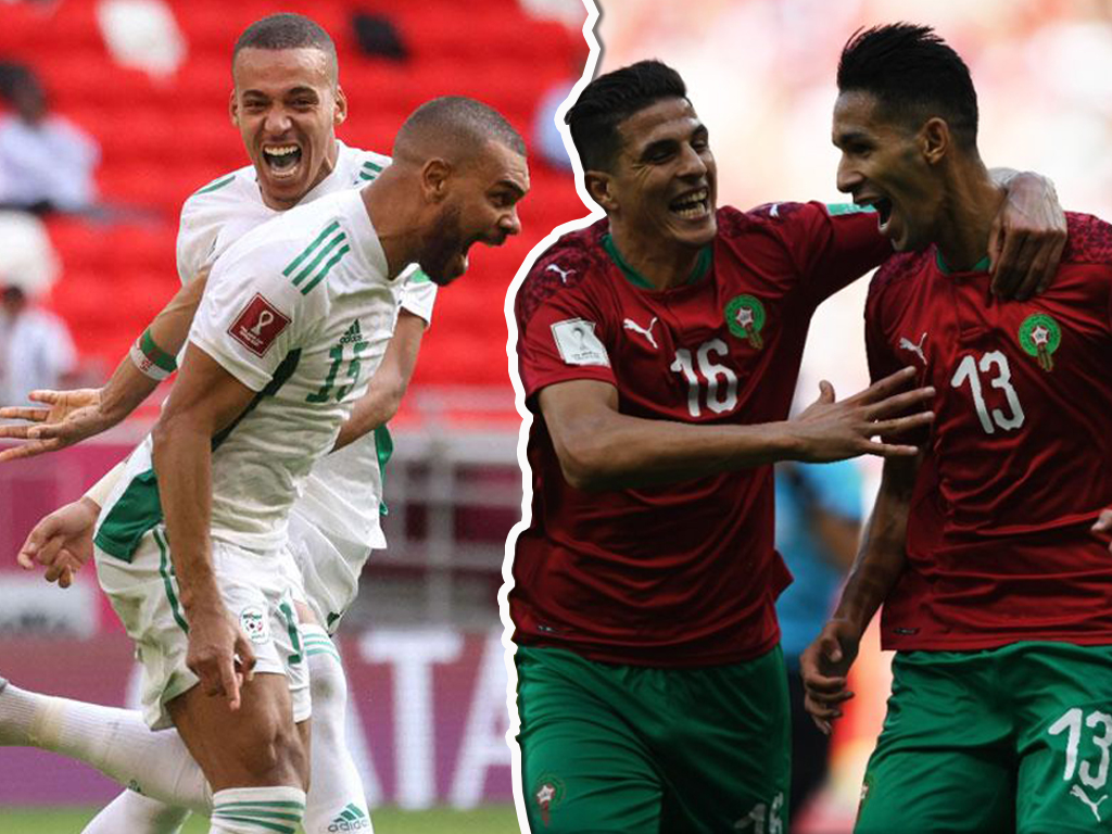 رقم قياسي عالمي لمباراة المغرب والجزائر بكأس العرب