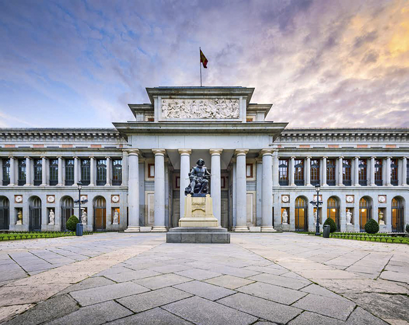 Paseo-del-Arte-Triángulo-Fachada-Museo-del-Prado-Madrid