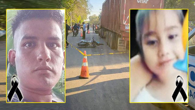 El Salvador: Padre e hija mueren en fatal accidente en Zacatecoluca