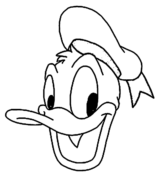 Get free, printable Donald Duck coloring pages