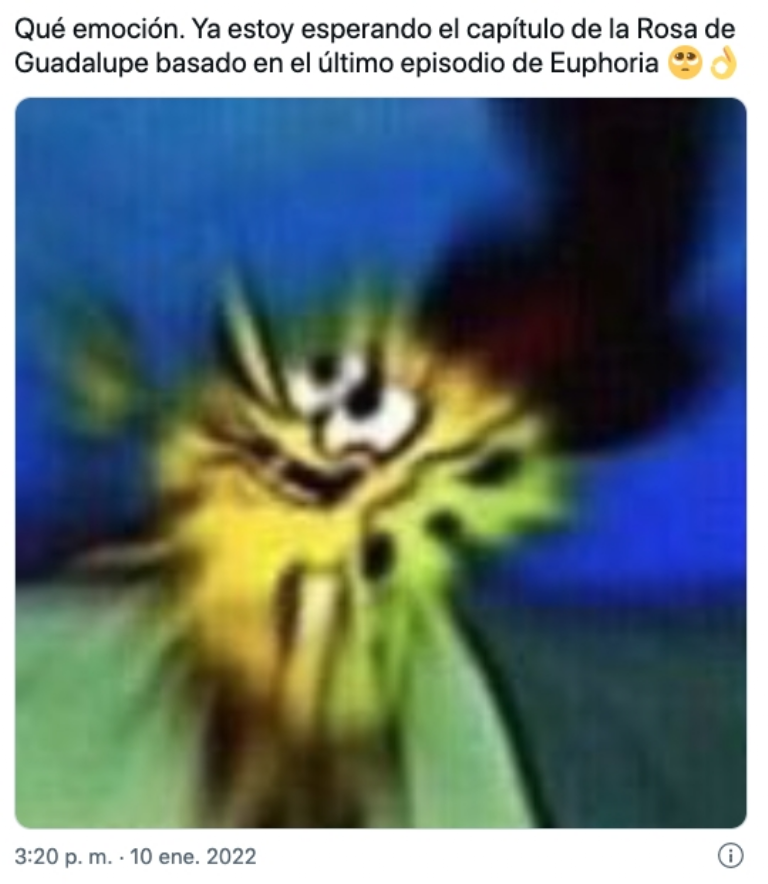 Los MEMES lo explican Qué tienen en común Euphoria y La Rosa de Guadalupe