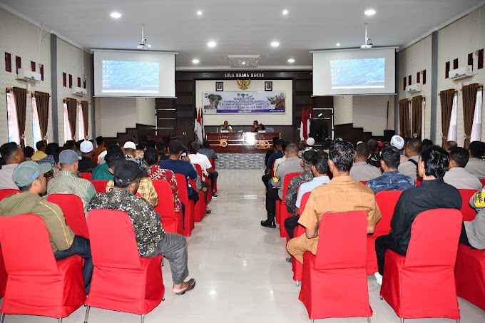 Giat Polres Aceh Timur Hari Ini, Sosialisasi Pelindungan Satwa Liar dan Larangan Penggunaan Senapan Angin Diatas Kaliber 4,5 MM, 