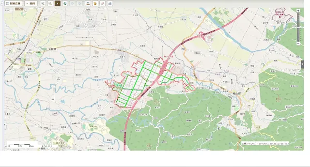 污水下水道地理資訊系統介面-EricZhang