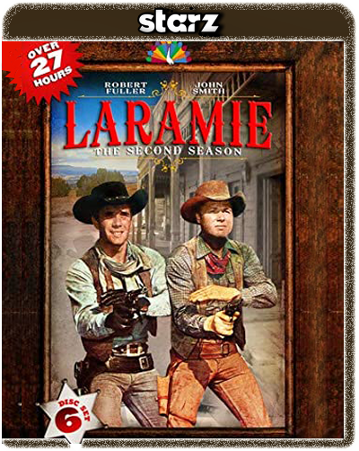 Laramie: Season 2 (1959-1960) 1080p STARZ WEB-DL Dual Latino-Inglés [Subt.Ing] (Serie de TV. Western)