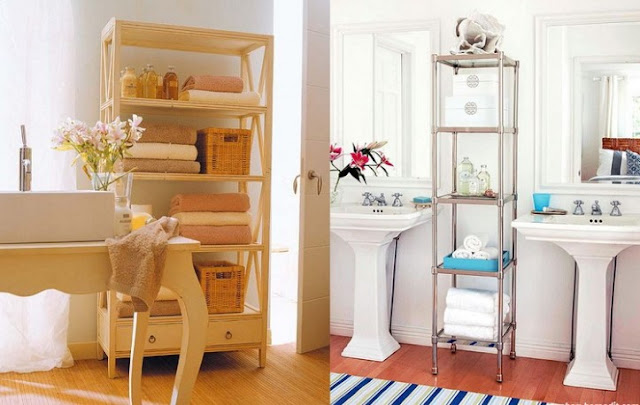 bath towel hanger ideas