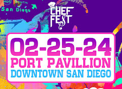 Promo code SDVILLE saves 50% on tickets to Chef Fest Hip Hop & Food Festival on February 25!