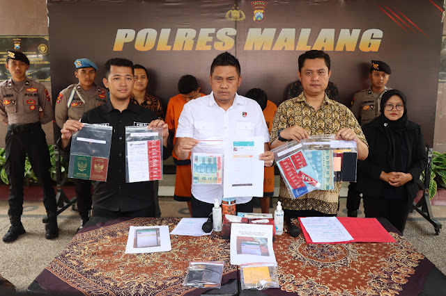 Suami jual istri, Polres Malang