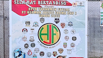 Drs. Sokhiatulo Laoli, MM Mengikuti Pembukaan Turnamen  Futsal Yang Bertempat Dilapangan Futsal Afilaza, Kota Gunungsitoli