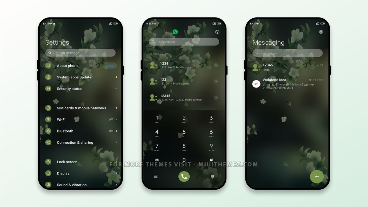 Flower Idea MIUI Theme