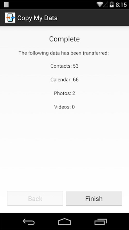Copy My Data cho Android - Tải về APk mới nhất c