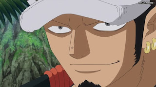 ワンピースアニメ ゾウ編 757話 トラファルガー・ロー かっこいい トラ男 Trafalgar Law | ONE PIECE Episode 757