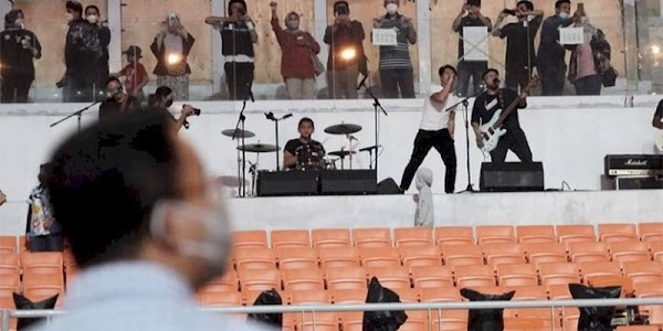 Anies Undang Nidji Jajal Sound System JIS, Warganet: Giring Nangis di Pojokan