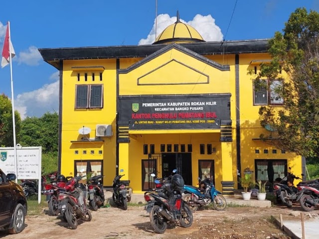 Kantor Penghulu Pematang Ibul Tak Terawat