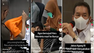 Mengharukan! Video Detik-detik Kejaksaan Bebaskan Anak Yang 'Mencuri' Demi Ibunya