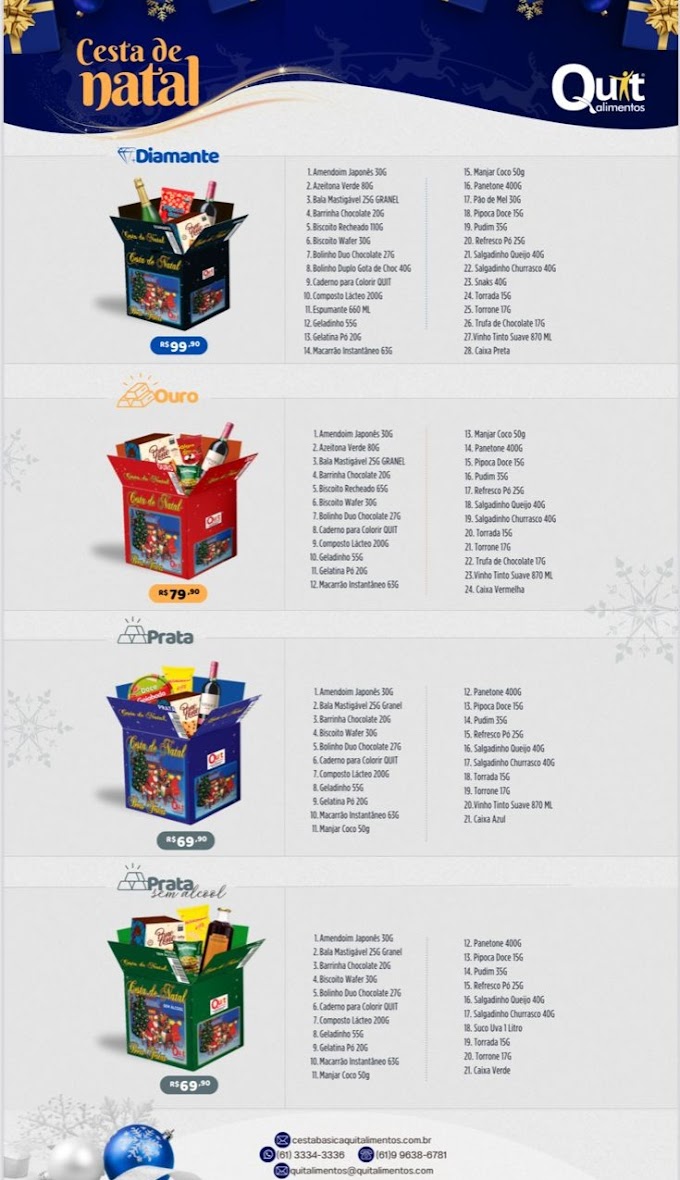 Um gesto que valoriza pessoas: Cestas de Natal reforçam reconhecimento e gratidão no fim de ano