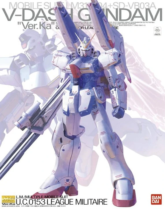 MG 1/100 V Dash Gundam Ver.Ka