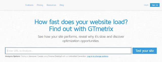 GTmetrix