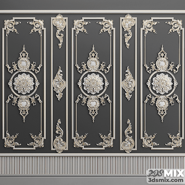 Decorative Plaster Frame Model