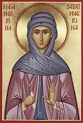 Santo Santa 18 Desember, Santa Makrina Muda, Perawan